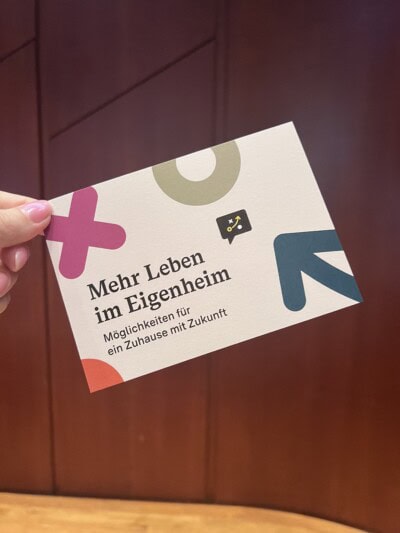 Mehr Leben im Eigenheim – Strategiedialog für zukunftsorientierte Wohnkonzepte.