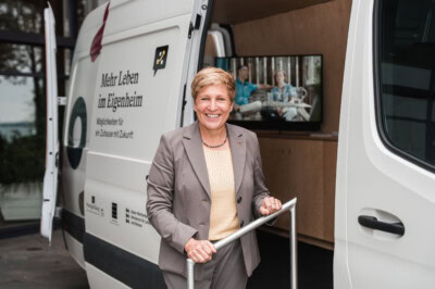 Strategiedialog bei SDB BW mit engagierter Rednerin.